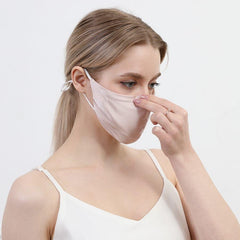 19 Momme Silk  Adjustable Design Face Mask