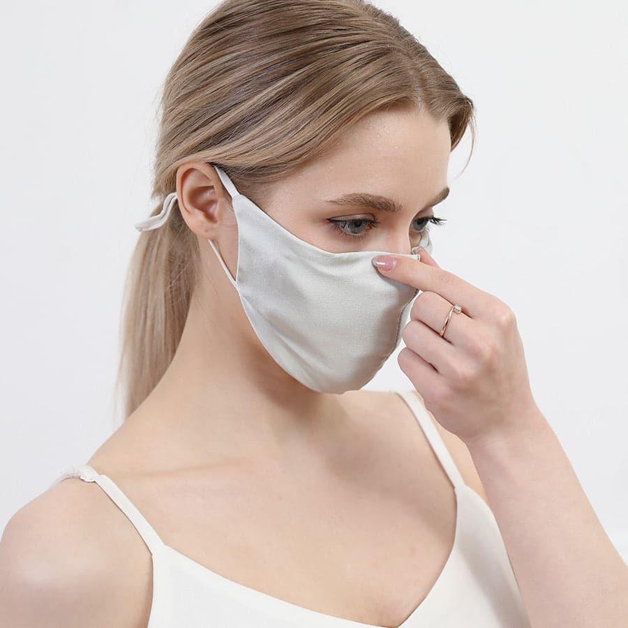 19 Momme Silk  Adjustable Design Face Mask