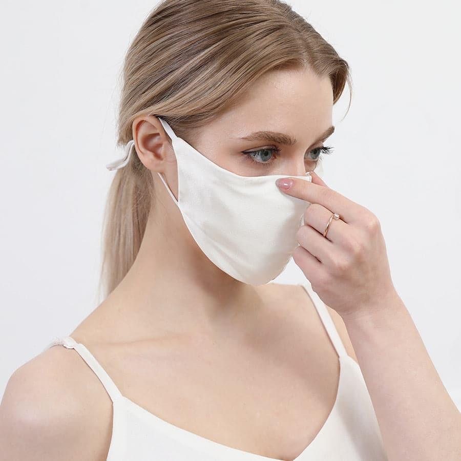 19 Momme Silk  Adjustable Design Face Mask