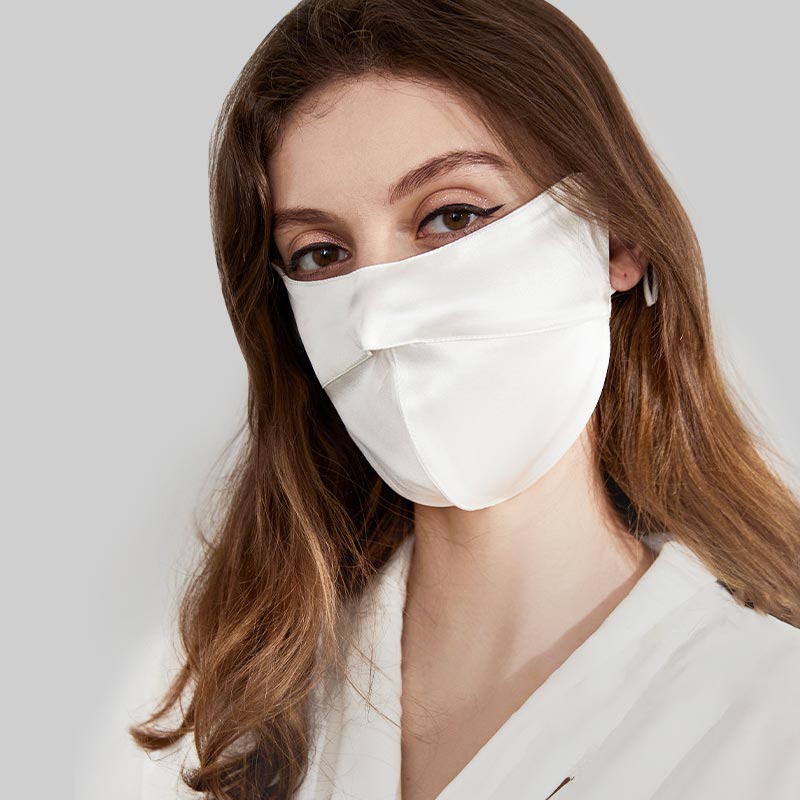 100% Silk Eye Corner Protect Mask Sunscreen