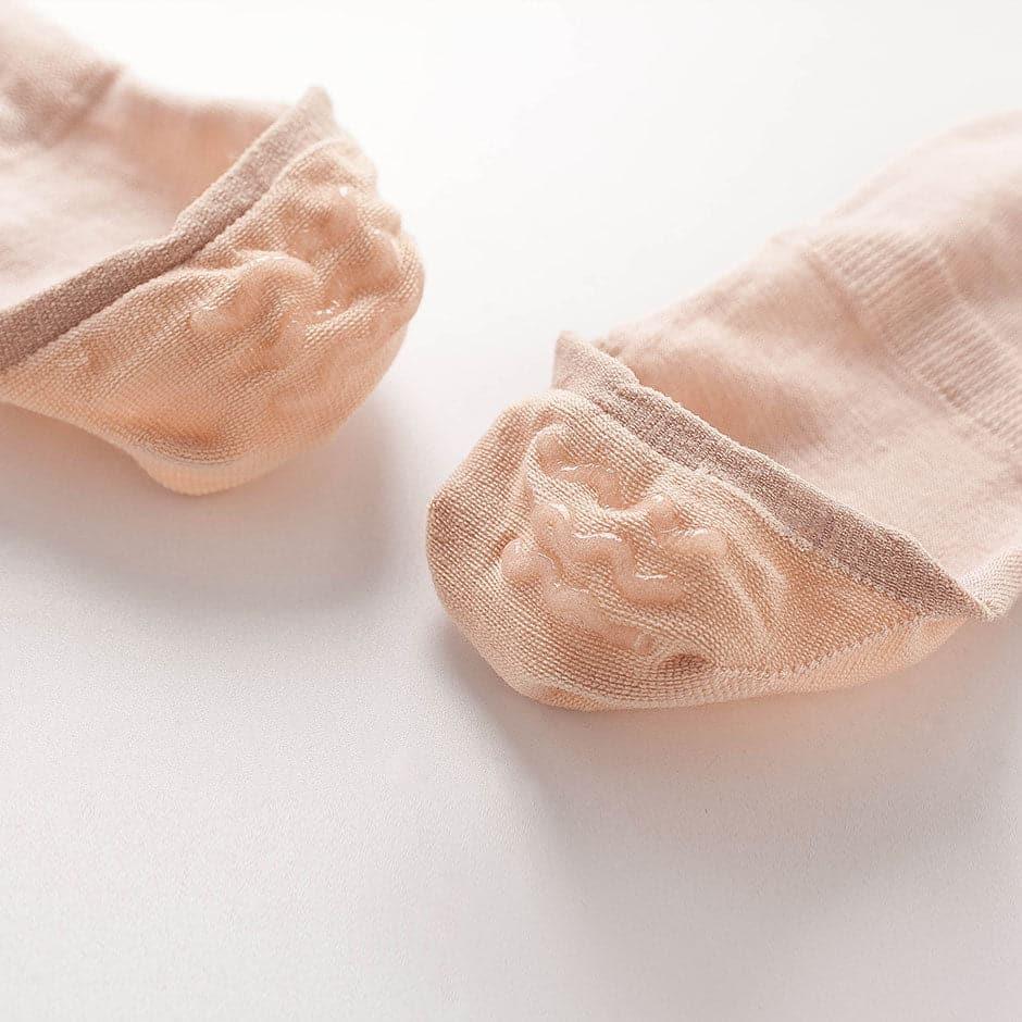 Skin-friendly Women's Silk Invisible Boat Socks