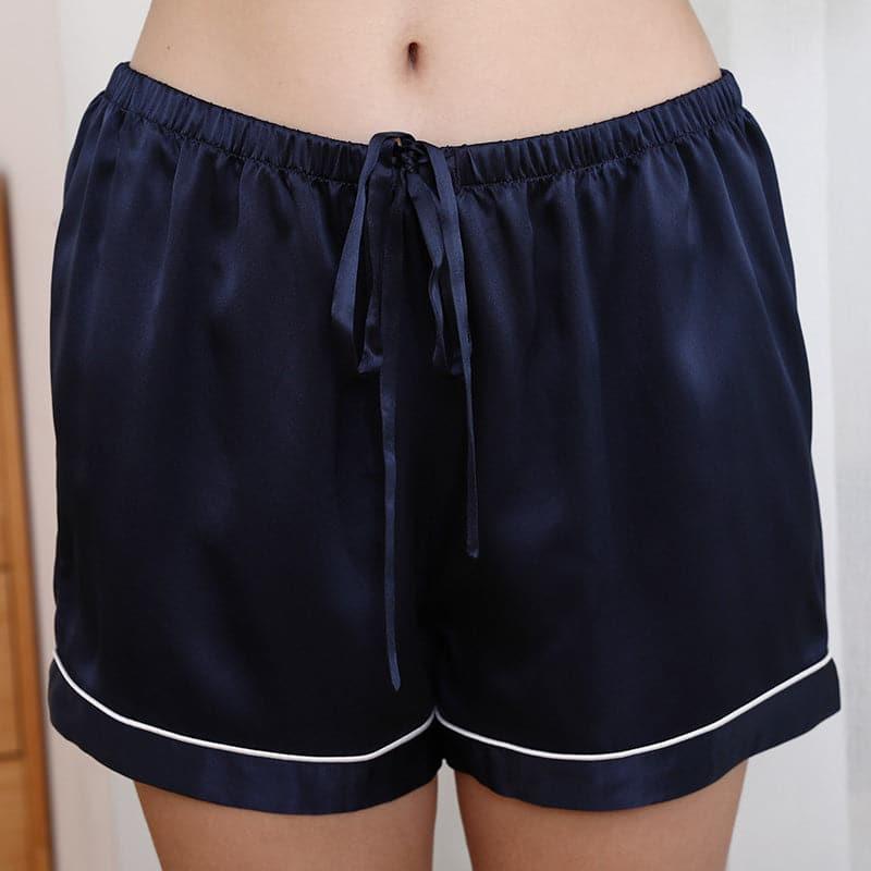 Silk Short Pajamas For Couple