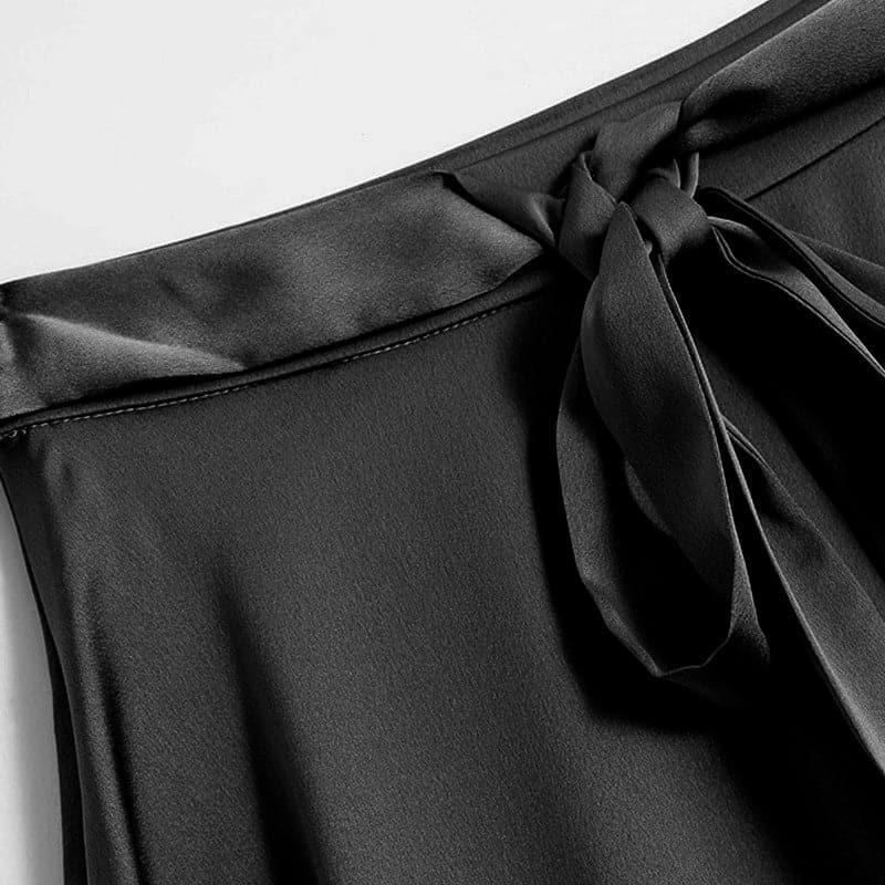 22 Momme Elegant Silk Short Skirt