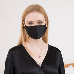 19 Momme Silk  Adjustable Design Face Mask