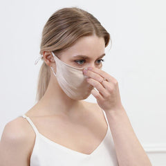 19 Momme Silk  Adjustable Design Face Mask